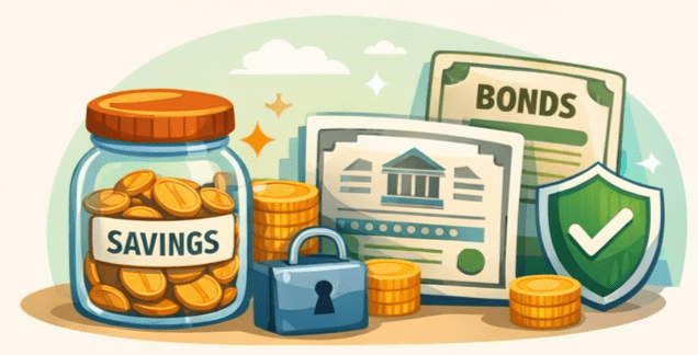 High-Yield Savings Accounts & Bonds – Safety First